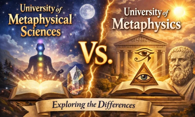 university of metaphysics vs university of metaphysical sciences