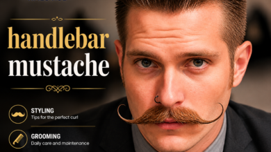 handlebar mustache